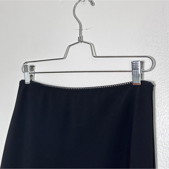 Ronni Nicole Black Midi Skirt M Flouncy Hanky Hem Witchy Whimsigoth Y2K Vintage - Picture 11 of 14